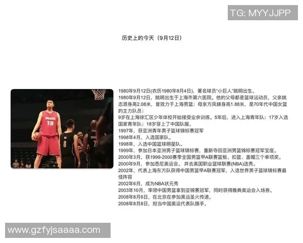 姚明内线巨无霸的传奇之路与中国篮球的辉煌未来